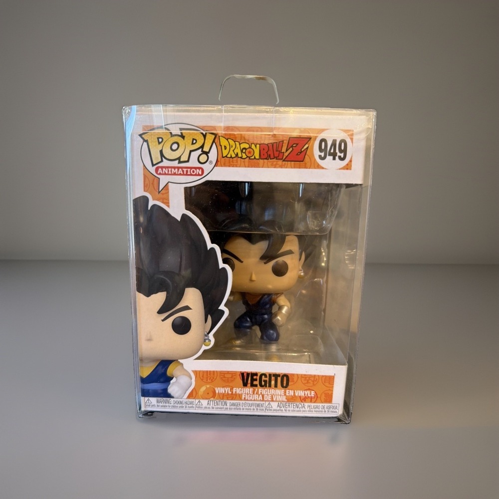 Funko Pop Vinyl Dragon Ball Vegito Metallic 949 GameStop Exclusive Figure